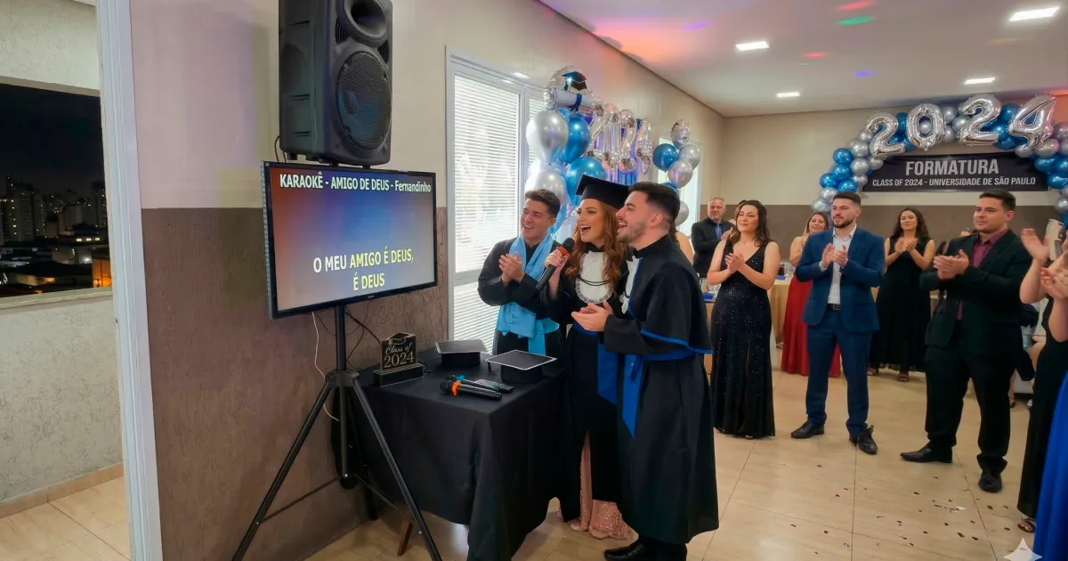 Karaokê para Formatura em SP | A Festa Inesquecível Começa Aqui!