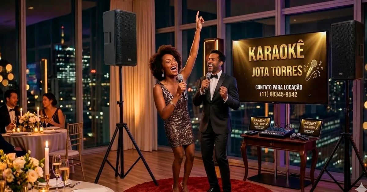 Karaokê para Eventos em São Paulo | Aluguel Profissional | Diversão Garantida