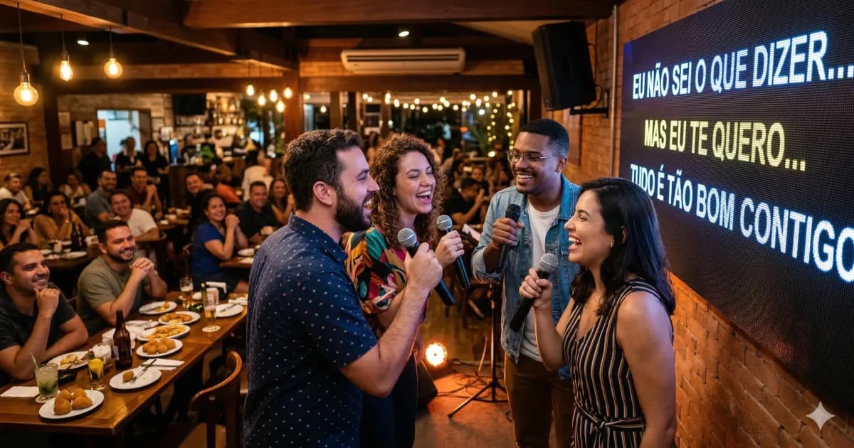Karaokê para Restaurante em SP | Aluguel Profissional e Eventos