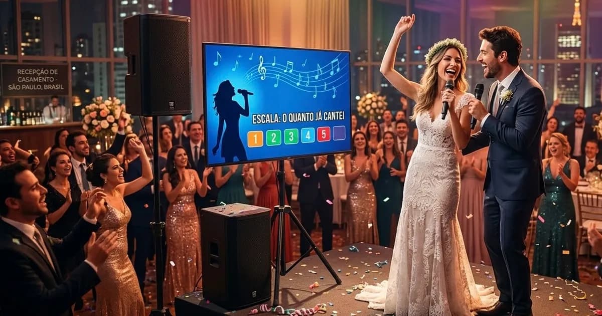 Karaokê para Casamento em São Paulo | Aluguel Completo para Animar Sua Festa