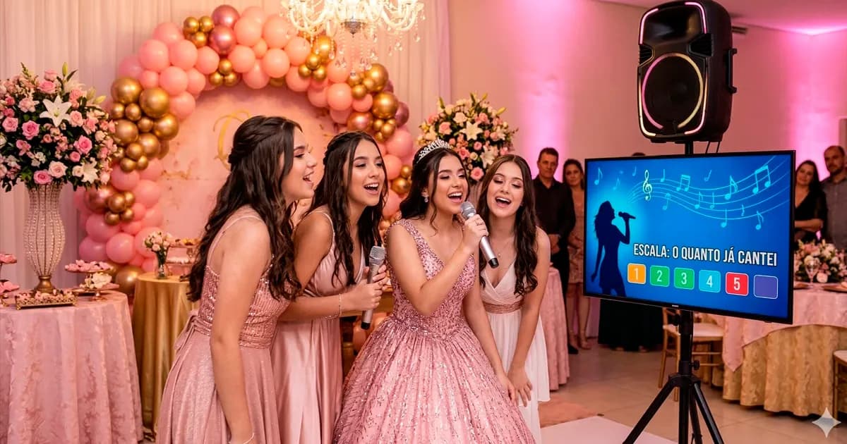Karaokê para Festa de 15 Anos em SP: Aluguel Profissional para Debutantes