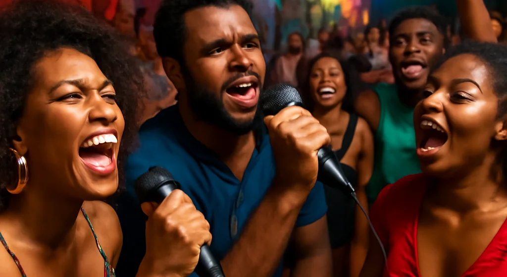 Aluguel de karaokê em São miguel paulista com convidados se divertindo